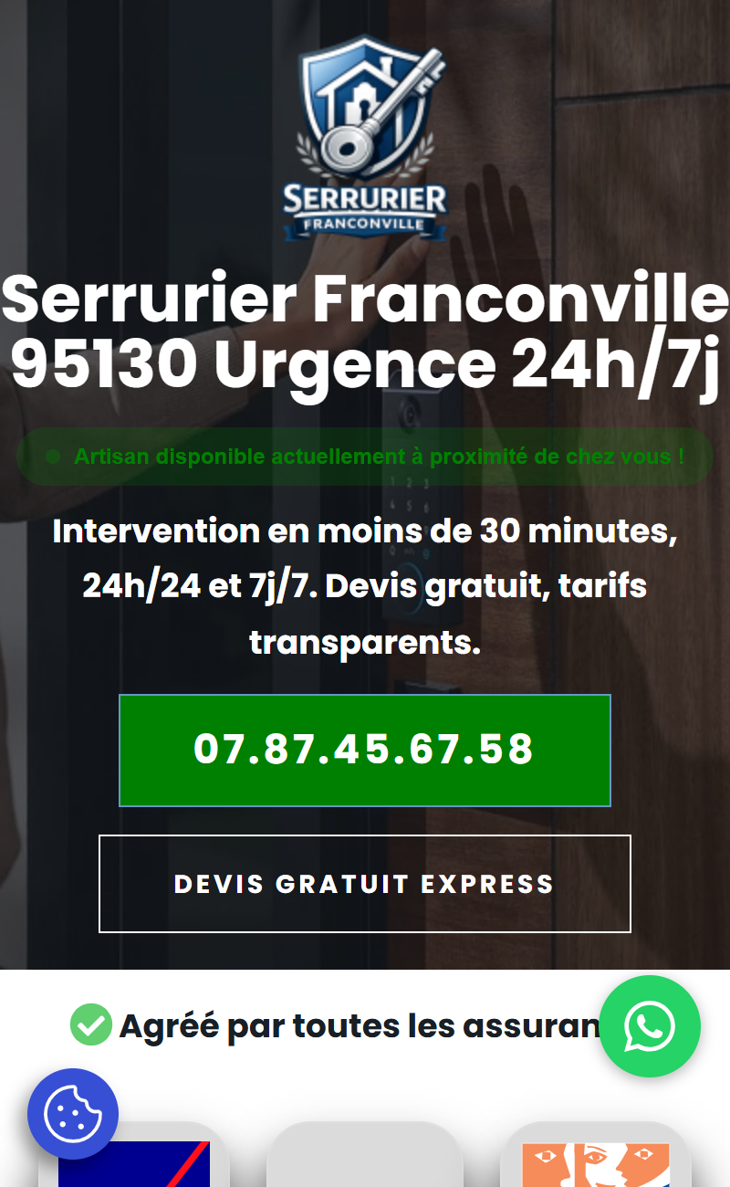 Serrurier Franconville mobile