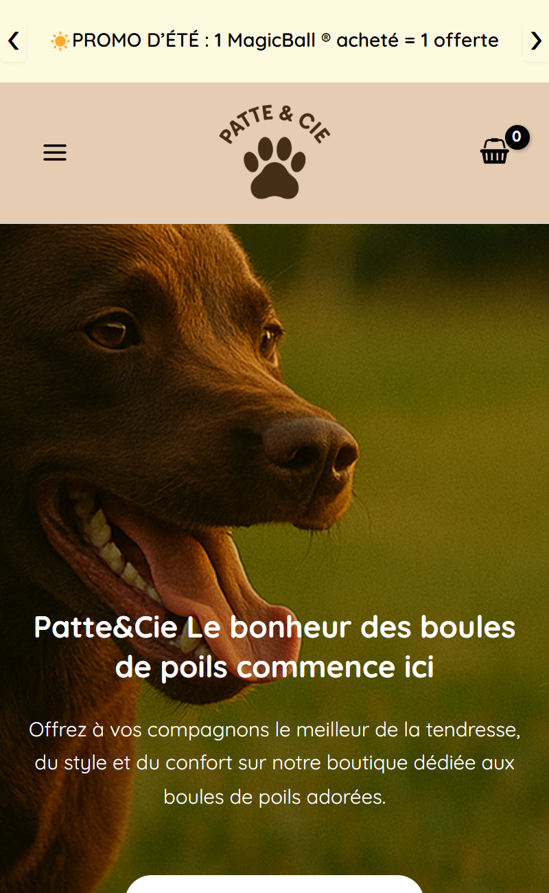 PatteAndCie mobile